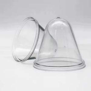 Preforma de Plástico PET de Color Personalizado, 89 mm, 128 mm, 100 mm de Cuello, 35 g, Grado Alimenticio, Boca Ancha, Duradera, Marca <span class=keywords><strong>Ikd</strong></span> para Frascos de Alimentos - Product Image 1