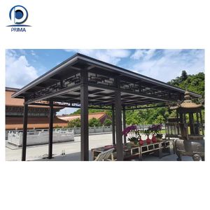 Pergola motorisée automatique en aluminium thermolaqué de haute qualité <span class=keywords><strong>Prima</strong></span>, imperméable, avec panneaux solaires et toit à lames orientables - Product Image 3