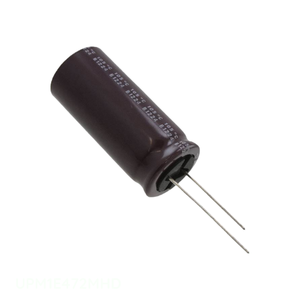 Distribuidor Autorizado UPM1E472MHD 4700 uF Condensador de Aluminio de Orificio Pasante 4700UF 20% 25V RADIAL - Product Image 1
