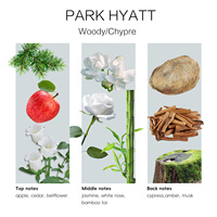 Diffuseur d'huiles parfumées Park Hyatt Sweet Apple Bellflower, Jasmin, Rose Blanche, Musc, Cèdre, Huile parfumée de luxe, Machine à parfum commercial