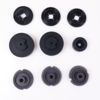 Bouchons et embouts en caoutchouc silicone personnalisés avec service de découpe, OEM/ODM disponible