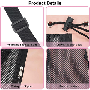 Nuevas Mochilas de Natación de Verano Extra Grandes y Duraderas con Logotipo Personalizado, Bolsas de Playa con Cordón de Malla para Deportes - Product Image 5