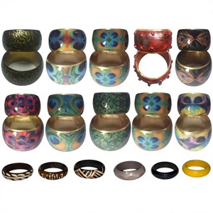 Bracelets religieux en résine ivoire de haute qualité, design personnalisé, écologiques, pour femmes, pour mariage, avec option de couleur personnalisée - Product Image 2