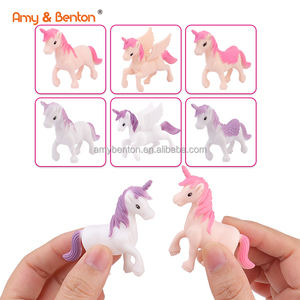 Conjunto de figuras de unicornios coleccionables, juguetes de plástico para pastel, fiesta de cumpleaños, Baby Shower, fiesta de navidad - Product Image 4