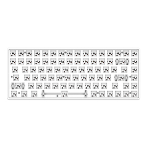 Tastiera meccanica da gioco RGB con interruttore Gateron, tastiera carina compatibile con Windows, <span class=keywords><strong>84</strong></span> tasti meccanici - Product Image 5