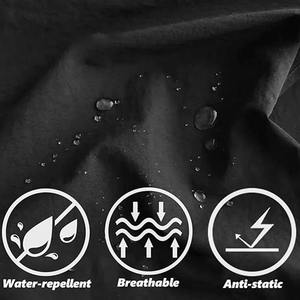 OEM Logo personalizzato impermeabile parrucchiere Pet Barbershop grembiule cosmetologia Stylist grembiule nero salone gilet grembiule pulsante regolabile - Product Image 5