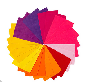 Feuilles de tissu feutre rigide non tissé épais personnalisé de différentes couleurs pour le bricolage de jouets créatifs en pâte - Product Image 6