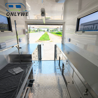 ONLYWE Van Perawatan Anjing Mobile Terlaris Trailer Perawatan Anjing Profesional Mobile untuk Dijual