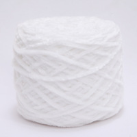 Fil chenille épais et doux en velours peluche pour crochet, couverture, écharpe, chapeau, amigurumi, tricot, décoration de la maison, artisanat pour bébé