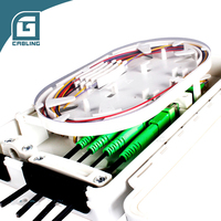 Gcabling IP65 Caja de terminación y distribución de fibra óptica de 6 núcleos ODN FDB Nap Box para cable de bajada FTTH