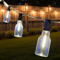 Guirlandes lumineuses G40 de 25 pieds, 50 pieds, 100 pieds pour la décoration extérieure de mariages, fêtes, patios, jardins, utilisation comme lumières de Noël