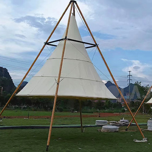 Tente de camping Town Scenic pour 6 à 8 personnes, en tissu Oxford, quatre saisons, grand espace, type à armature diagonale - Product Image 3
