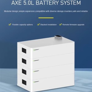 Sistema de Almacenamiento de Energía para el Hogar Growatt Ax 5.0L 10kwh, Batería LiFePO4 48V, Apilable, Híbrido, Conectado a la Red - Product Image 3