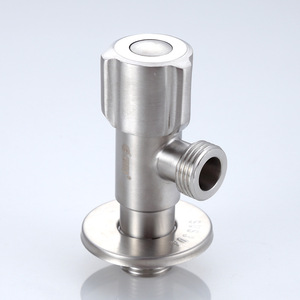 Robinet d'angle en acier inoxydable 1/2 po NPT pour l'alimentation en eau chaude et froide - Product Image 3