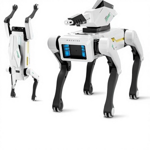 Cane <span class=keywords><strong>Robot</strong></span> Interattivo Dingdongwu, Giocattolo STEM con Controllo Vocale e Programmazione APP, Oltre 30 <span class=keywords><strong>Azioni</strong></span>, Design in Metallo Resistente, per Bambini dai 6 Anni in su - Product Image 1