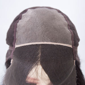 맞춤형 내추럴 블랙 컬러 유럽산 레미 헤어 풀 레이스 가발 (5*5 모노 탑, 1인치 HD 레이스, 글루리스, 더블 드로운, 롱 가발) - Product Image 2