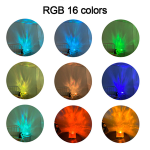 Đại Dương Sóng Cảm Giác Bảng Ánh Sáng Trần Chiếu Có Thể Sạc Lại Ánh Sáng Ban Đêm Cho Phòng Ngủ Màu Sắc Thay Đổi Pha Lê Gợn Đèn - Product Image 4