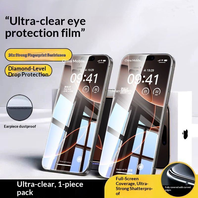 For Iphone 18/17pm Privacy Screen Protector: High-definition,Eye ...