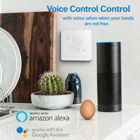 Thermostat numérique WiFi RKHK, contrôlé par l'application Tuya Smart Life, commande vocale, régulateur de température pour systèmes HVAC intelligents pour la maison intelligente