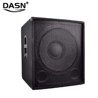 DASN SCP18S 18 pouces Subwoofer RMS 400W haut-parleur de basse Audio professionnel passif Ferrite haut-parleur en bois