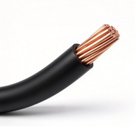 Câble d'alimentation aérien isolé en XLPE Zhongkai JKYJ en cuivre 1x10mm 0.6/1kV Basse Tension Sans Gaine 70C