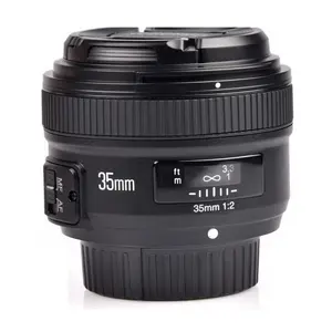 Yongnuo — objectif YN 35mm F2N pour appareil photo Nikon, angle Large, autofocus, fixe, avec sac d'objectif pour caméra, meilleure mise à jour