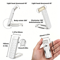 Lampe de lecture LED pour enfants, pliable, mini lampe de livre portable, blanche, cadeau pour la rentrée scolaire