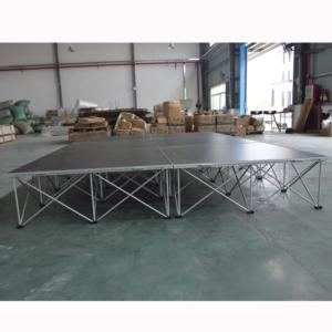 Escenario portátil ligero de aluminio, escenario plegable para eventos - Product Image 4