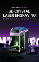 Machine de gravure laser UV 5W CNC haute précision pour acrylique, verre, pierre, bijoux, PCB, artisanat DIY Mr.Carve M7 Pro