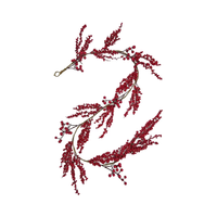 Couronne de Noël faite à la main couronnes de fleurs et de plantes décoratives diadèmes de Noël chauds à bas prix
