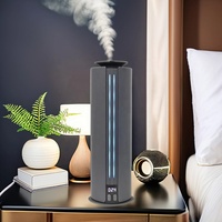 Diffuseur d'arômes de table en alliage d'aluminium, batterie au lithium rechargeable, commerce B2B, diffuseur d'huiles essentielles électrique pour la maison