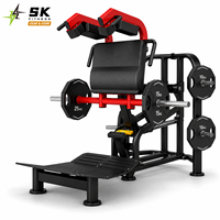 Machine à Squat SK avec acier industriel de 3,0 mm, capacité de 150 kg, entraîneur de jambes à charge par plaques