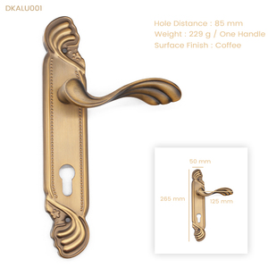 <span class=keywords><strong>Poignée</strong></span> <span class=keywords><strong>de</strong></span> <span class=keywords><strong>porte</strong></span> en <span class=keywords><strong>aluminium</strong></span>, en fer, Style Antique, haute qualité - Product Image 2