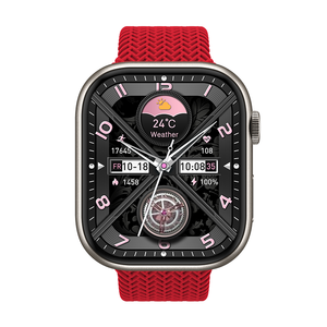 Reloj inteligente Qiao Wang HK10 MAX para llamadas Bluetooth, mapa de pago dual, navegación, serie 10 IP68, goma cuadrada, actividad IOS - Product Image 5