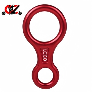 CZFIT Protector de Descenso de 8 Anillos Resistente y Duradero para Exteriores, Equipo de Escalada, Herramientas de Protección, Gran Éxito de Ventas - Product Image 1
