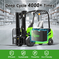 Batteria Personalizzata Lifepo4 80v per Carrelli Elevatori 24V 36V 48V 72V 80V con Capacità 200Ah 400Ah 500Ah 600Ah Batteria agli Ioni di Litio per Carrelli Elevatori