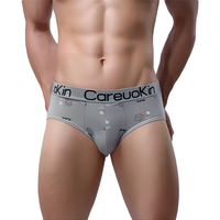 Caleçon respirant de haute qualité pour hommes Logo personnalisé Ceinture mi-haute gant Triangle Slip avec polyester respirant