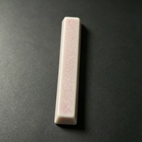 Stokta Mevcut Pembe Çatlak Sırlı Seramik Mekanik Klavye için Spacebar Orijinal Profil Özel Artisan Tuş Başlığı