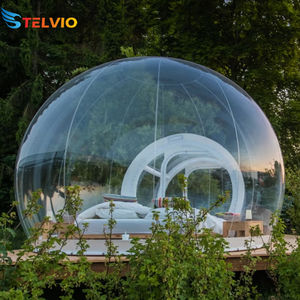 Tente <span class=keywords><strong>transparente</strong></span> gonflable de dôme de <span class=keywords><strong>bulle</strong></span> d'événement de camping en plein air personnalisé avec le canal maison extérieure de <span class=keywords><strong>bulle</strong></span> de sommeil - Product Image 3