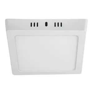 Scatola con 4 unità Plafoniera LED 12W 6500K, quadrata, bianca, VOLTECK - Product Image 1