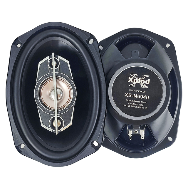 China Factory's Professional 500W Coaxial Car Speakers Stereo Powerful DC 12V Audio Tweeter Horn Speaker Single Subwoofer