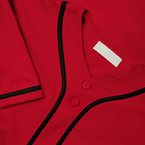 Maillot de baseball personnalisé imprimé par sublimation pour hommes mode OEM 100% polyester antibactérien vente en gros uniforme de baseball personnalisé - Product Image 3