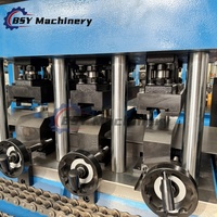 Machine de formage à froid hydraulique PLC entièrement automatique et personnalisée pour la production de poutrelles en acier en forme de M à grande vitesse