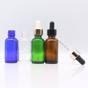 Bouteille en <span class=keywords><strong>verre</strong></span> dépoli transparent 1 Oz avec compte-gouttes en <span class=keywords><strong>verre</strong></span> calibré noir avec marquage de mesure 1ML - Product Image 6