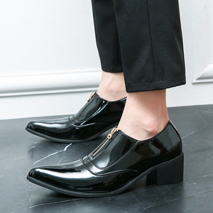 Chất Lượng Cao Kích Thước 38-46 Bán Buôn Ăn Mặc Giày Đỏ Đen Màu Xanh Vàng Bạc Toe Nhọng-On Chiều Cao Tăng Mùa Hè Mùa Thu - Product Image 3