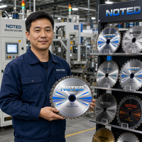 Disco de Corte de Alta Precisión con Punta de Carburo TCT para Fabricación de Puertas y Ventanas de Aluminio, para Máquina de Corte de Doble Inglete