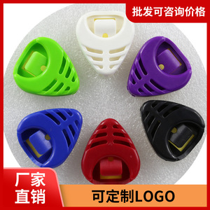 Estuche para púas de guitarra Alice, de plástico, 0.58mm 0.71mm, para guitarra acústica - Product Image 5