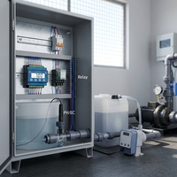Contrôleur EC JIRS, compteur EC en ligne, transmetteur de conductivité numérique industriel, capteur 420mA RS485, moniteur de qualité de l'eau