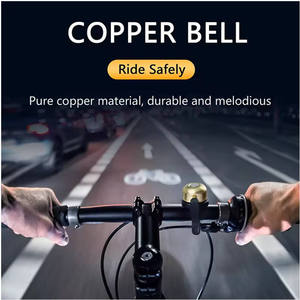 Sistema antirrobo de alarma de bicicleta para Airtag <span class=keywords><strong>Case</strong></span> Mini campana de cobre Sistema de posicionamiento global oculto Característica de control remoto - Product Image 6