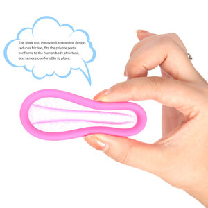 Venta al por mayor de silicona personalizable de grado médico suave en la textura del disco <span class=keywords><strong>menstrual</strong></span> reutilizable - Product Image 3
